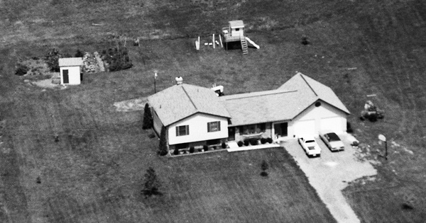 Vintage Aerial photo from 1992 in Frederick County, MD