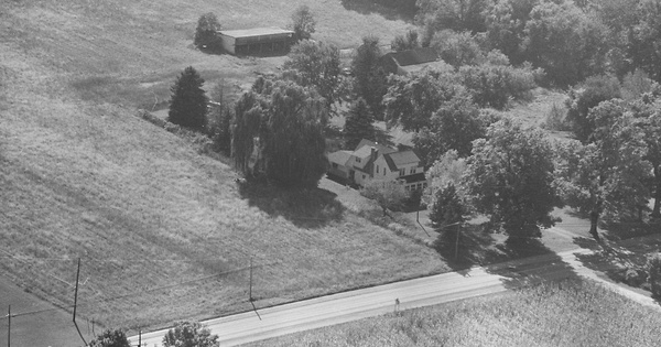 Vintage Aerial photo from 1980 in Van Buren County, MI