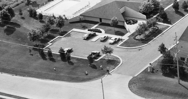 Vintage Aerial photo from 1982 in Oakland County, MI