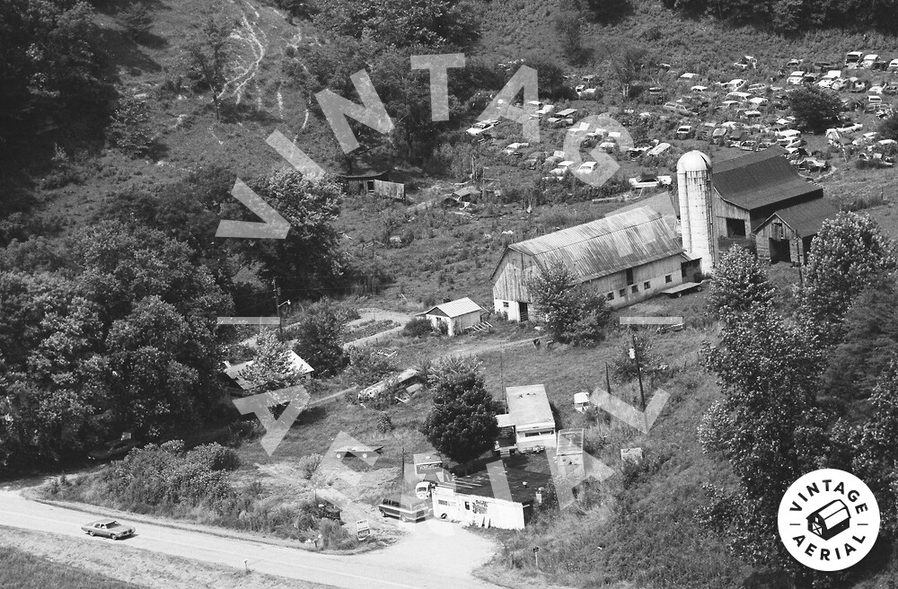 Vintage Aerial Kentucky Boyd County 1983 16JBY25