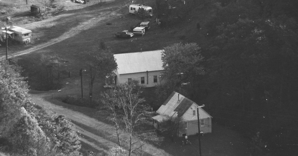 Vintage Aerial photo from 1982 in Lawrence County, KY