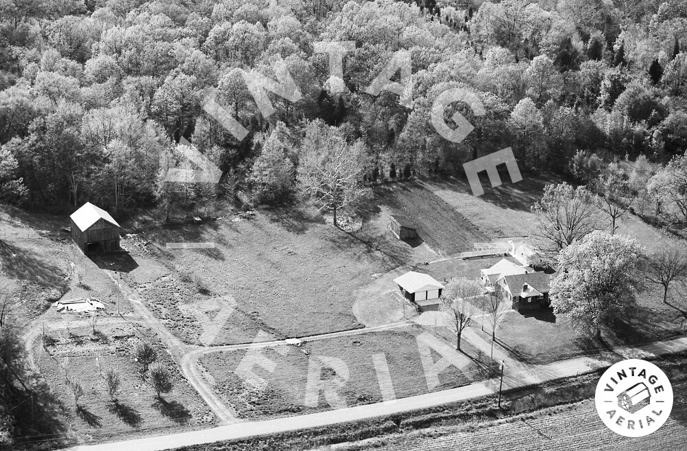 Vintage Aerial Kentucky McCracken County 1984 9LMC13