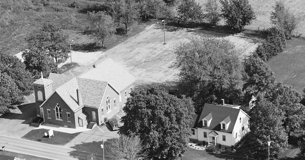Vintage Aerial photo from 1981 in Johnson County, IN