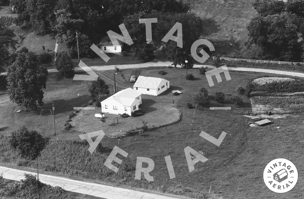 Vintage Aerial Illinois Peoria County 1969 54GPE7