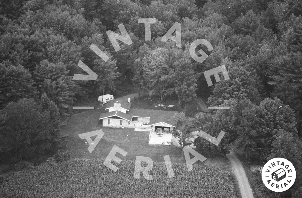 Vintage Aerial Pennsylvania Tioga County 1985 105ATI9