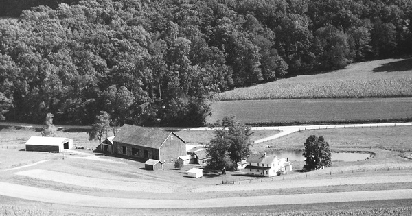 Vintage Aerial photo from 1992 in York County, PA