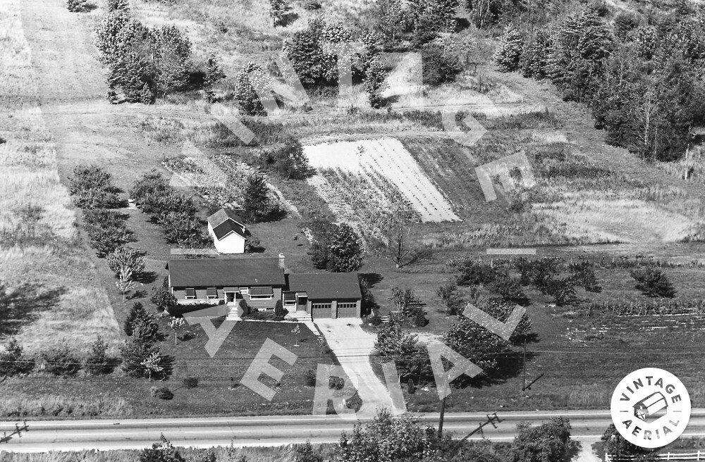 Vintage Aerial Ohio Geauga County 1965 16IGE30