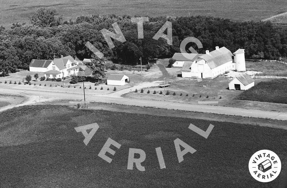 Vintage Aerial Minnesota Watonwan County 1967 29MWAT27