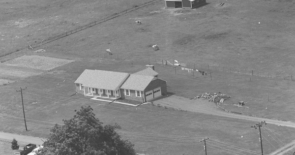 Vintage Aerial photo from 1980 in Loudoun County, VA