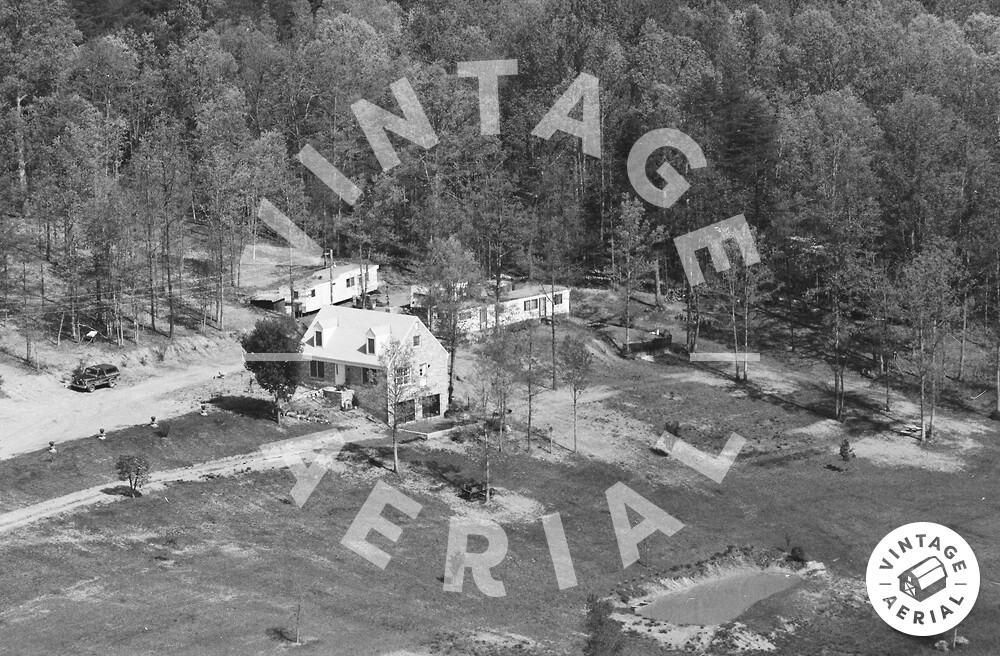 Vintage Aerial Virginia Fluvanna County 1983 18QFL14