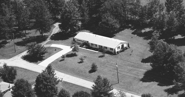 Vintage Aerial photo from 1994 in Richland County, OH