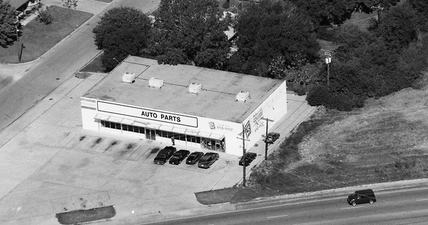 Vintage Aerial photo from 1990 in Tarrant County, TX