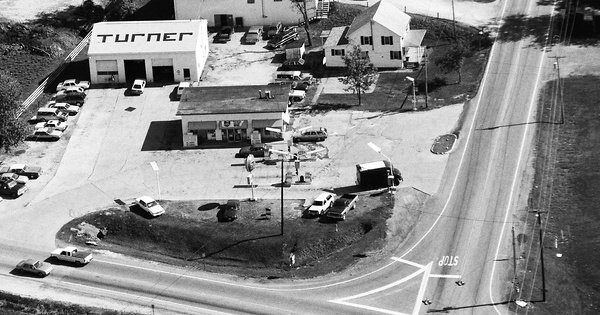 Vintage Aerial photo from 1993 in Washington County, OH