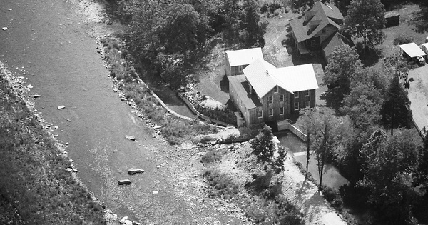 Vintage Aerial photo from 1988 in Pendleton County, WV