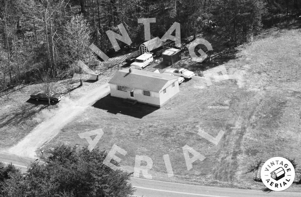 Vintage Aerial North Carolina Yadkin County 1984 54RYD4