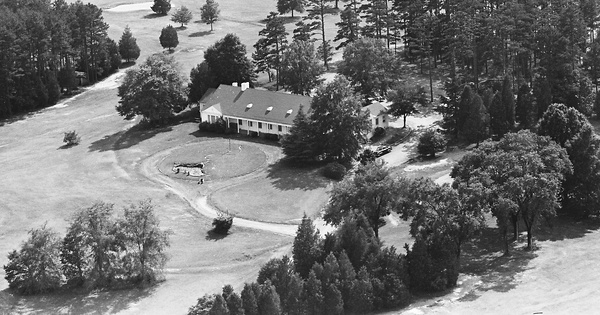 Vintage Aerial photo from 1963 in Union County, NC