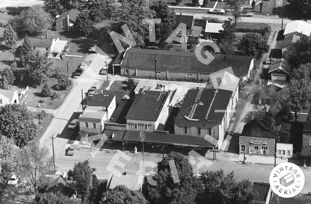 Vintage Aerial Ohio Seneca County 1969 3MSE5