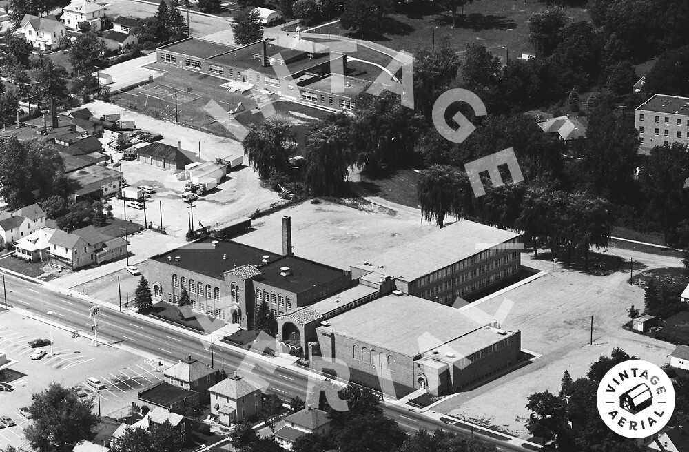 Vintage Aerial Ohio Seneca County 1969 31MSE18