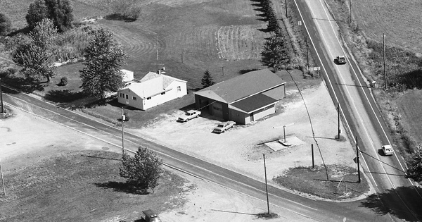 Vintage Aerial photo from 1984 in Portage County, OH
