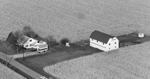 Vintage Aerial photo from 1981 in Fayette County, OH