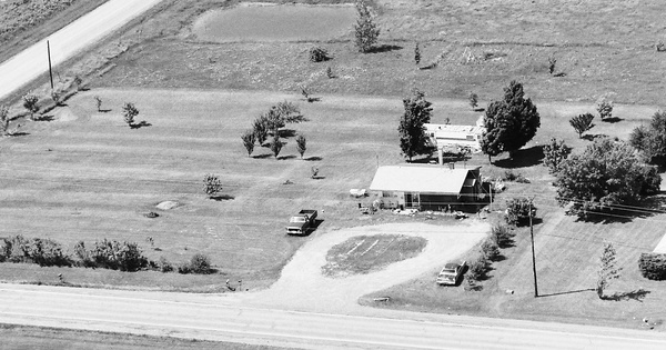 Vintage Aerial photo from 1989 in Orleans County, NY
