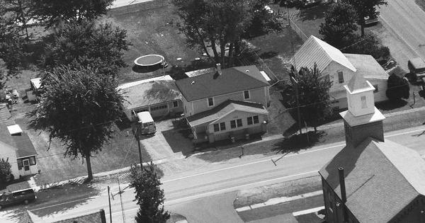 Vintage Aerial photo from 1995 in Hancock County, OH