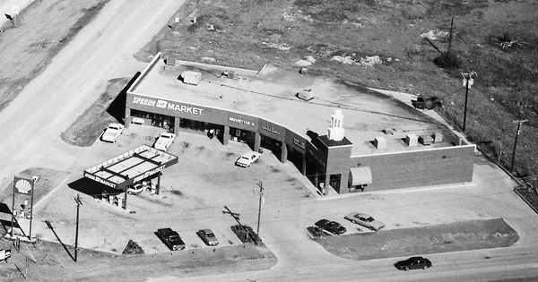 Vintage Aerial photo from 1986 in Dallas County, TX