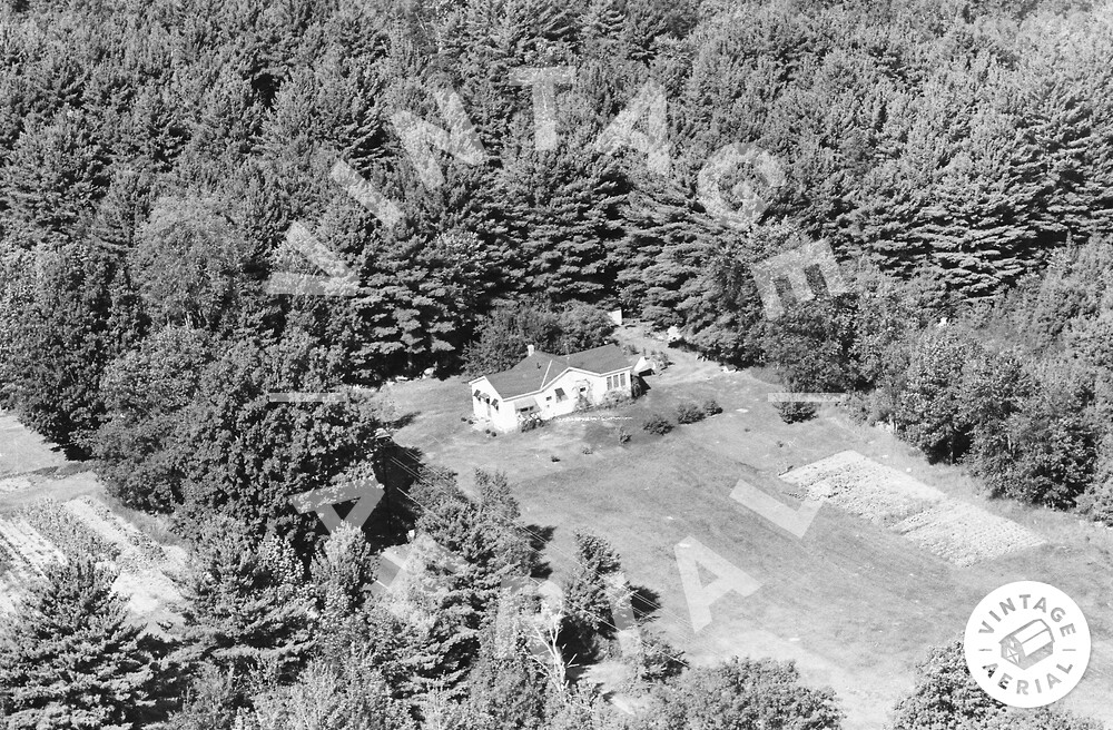 Vintage Aerial New Hampshire Strafford County 1963 10TST1