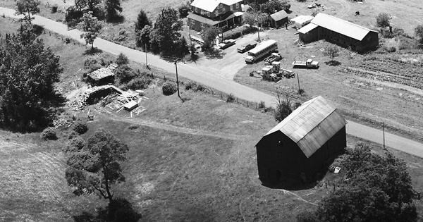 Vintage Aerial photo from 1982 in Fulton County, PA