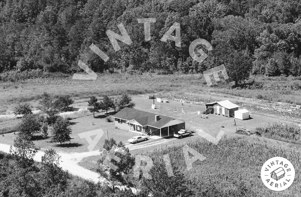 Vintage Aerial Alabama Lawrence County 1986 23DLA1
