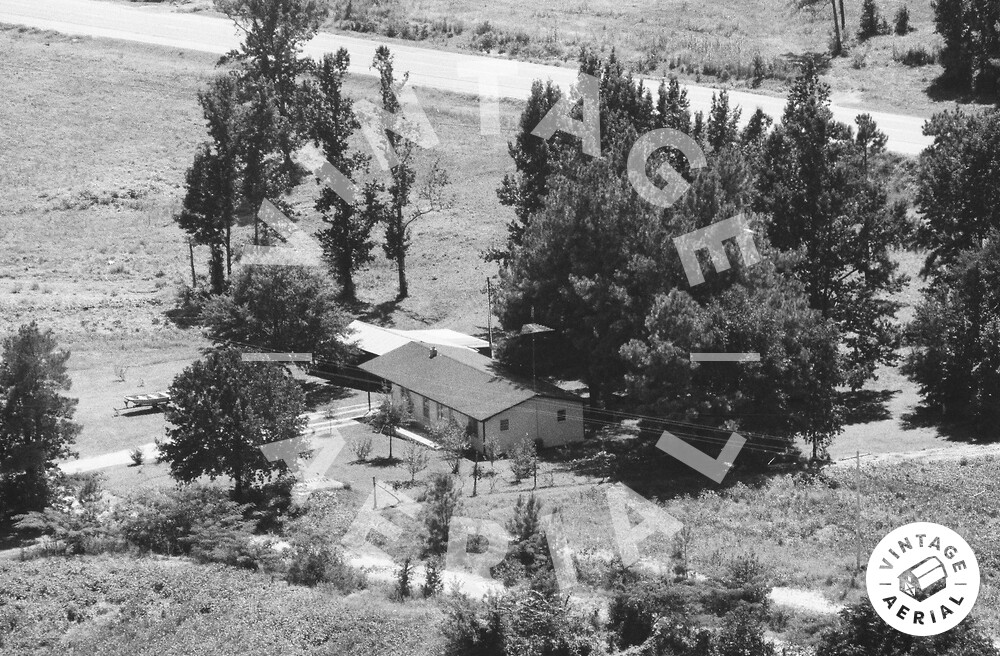 Vintage Aerial Alabama Lawrence County 1986 23DLA35