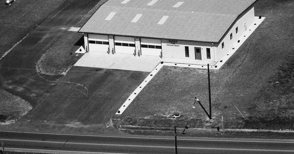 Vintage Aerial photo from 1989 in Washington County, NC