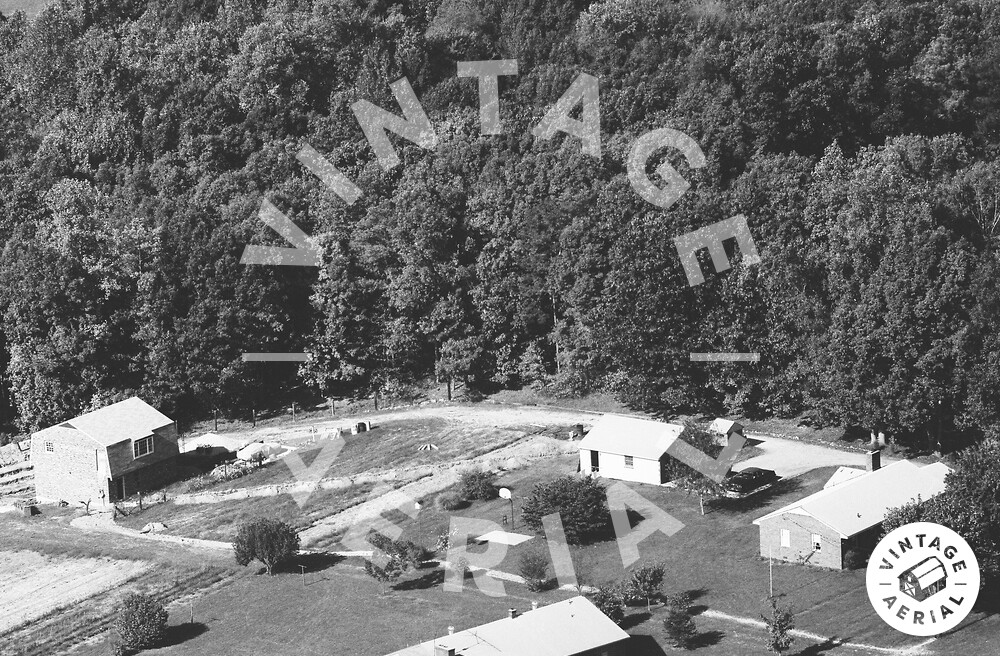 Vintage Aerial Virginia Hanover County 1983 121QHN22