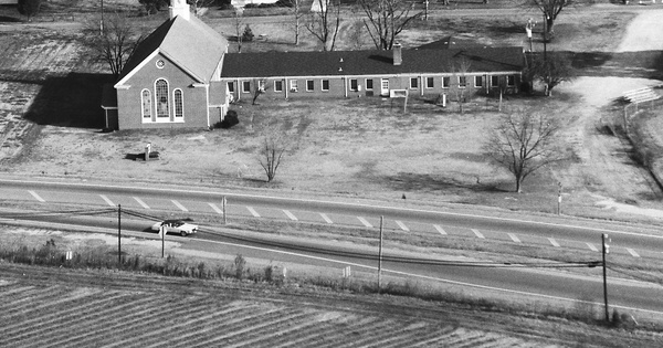 Vintage Aerial photo from 1992 in Suffolk City, VA