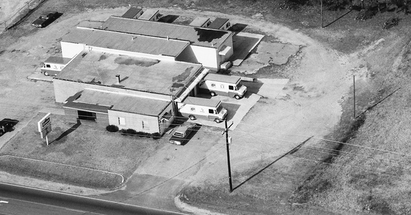 Vintage Aerial photo from 1990 in Hertford County, NC