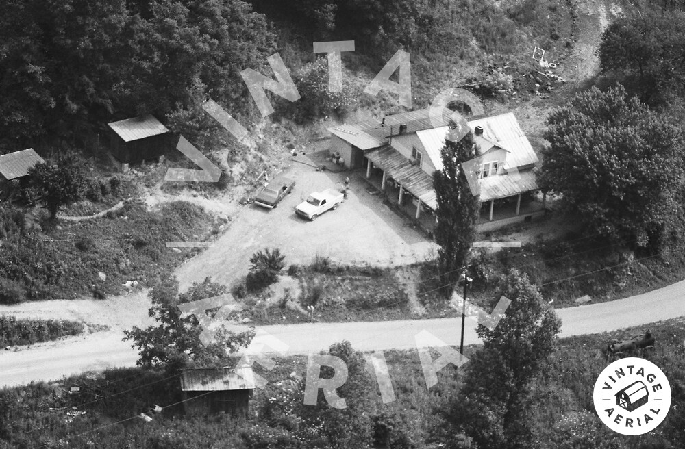 Vintage Aerial Kentucky Martin County 1984 28LMR8