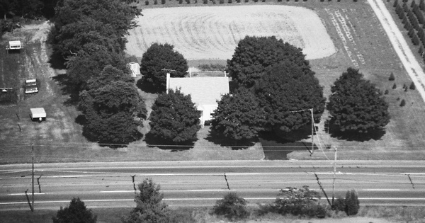 Vintage Aerial photo from 1990 in Camden County, NJ