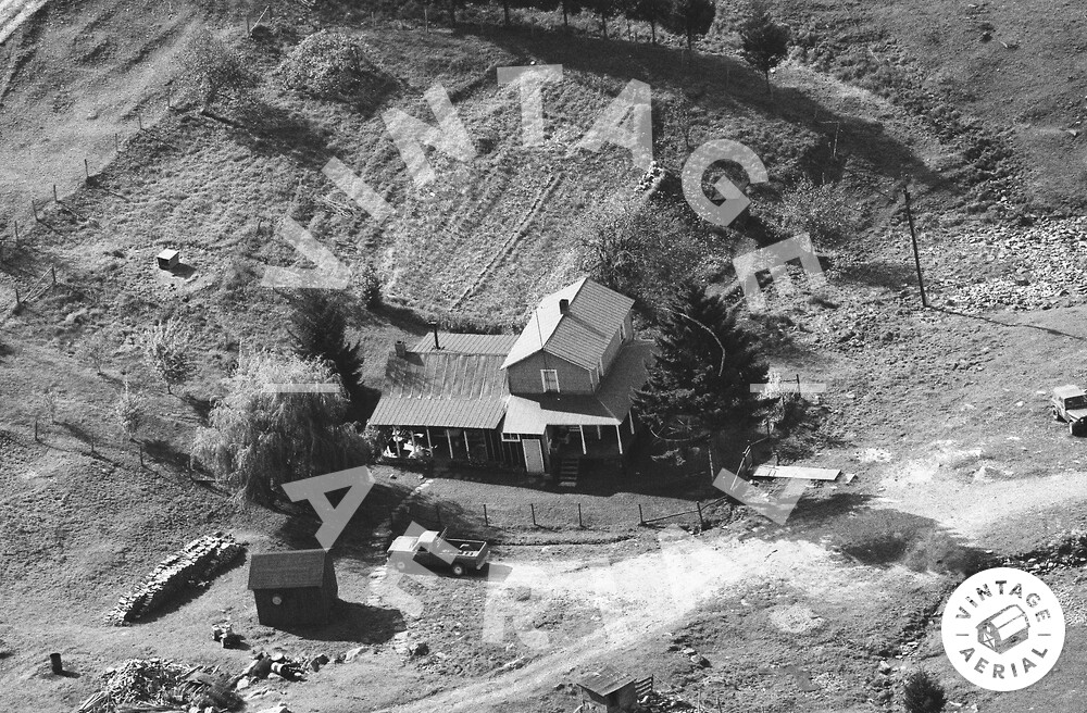 Vintage Aerial | West Virginia | Randolph County | 1986 | 80-TRA-24