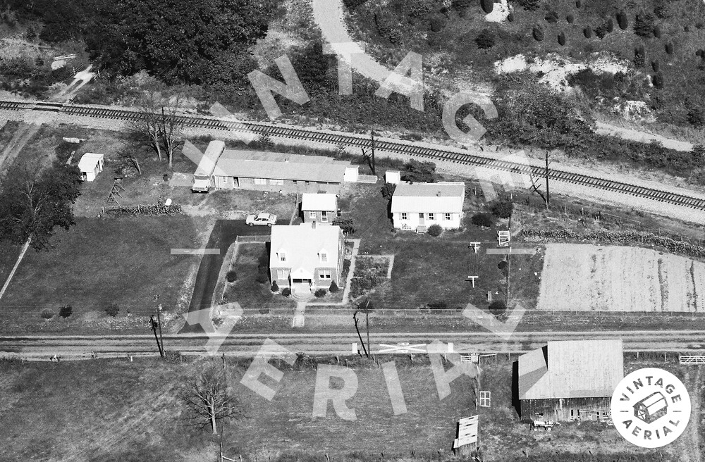 Vintage Aerial Virginia Page County 1988 75HPG31