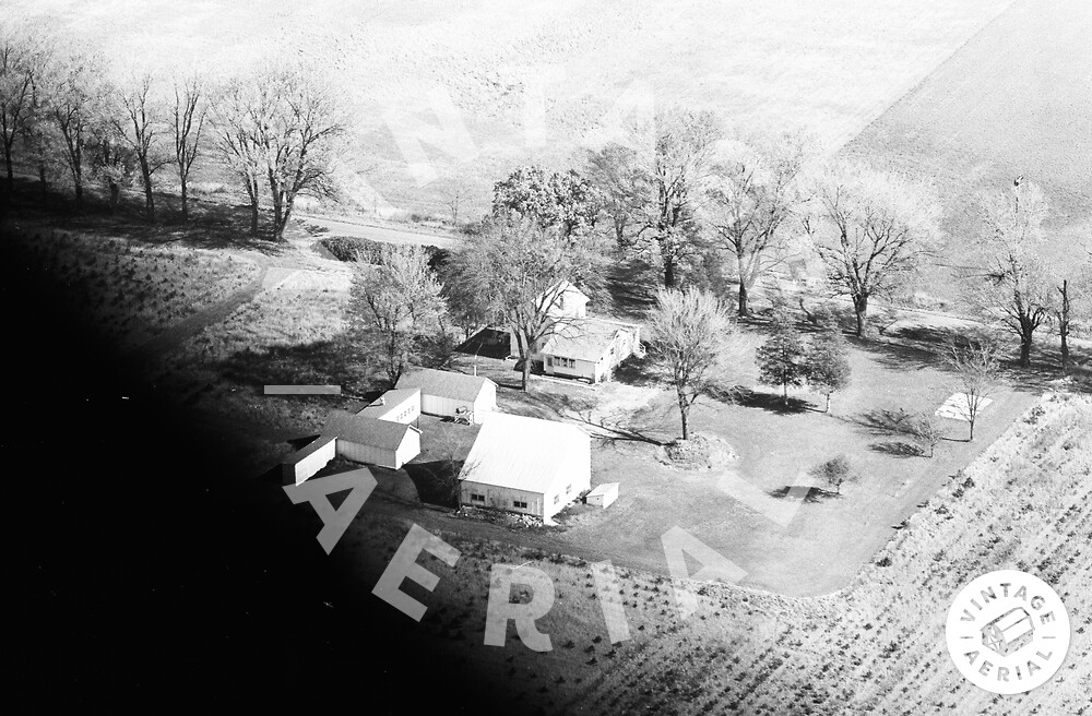 Vintage Aerial Wisconsin Walworth County 1964 71CWA28