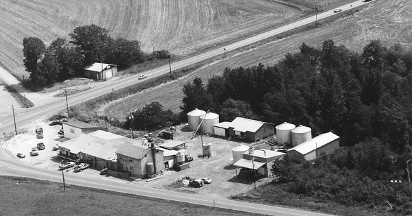 Vintage Aerial photo from 1993 in Catawba County, NC