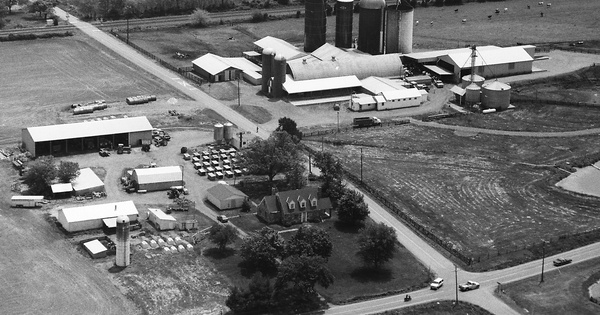Vintage Aerial photo from 1992 in Fauquier County, VA