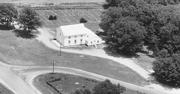 Vintage Aerial photo from 1982 in Spotsylvania County, VA