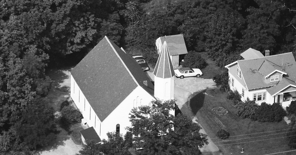 Vintage Aerial photo from 1986 in Middlesex County, MA