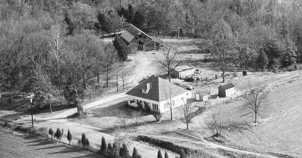 Vintage Aerial photo from 1980 in Madison County, TN