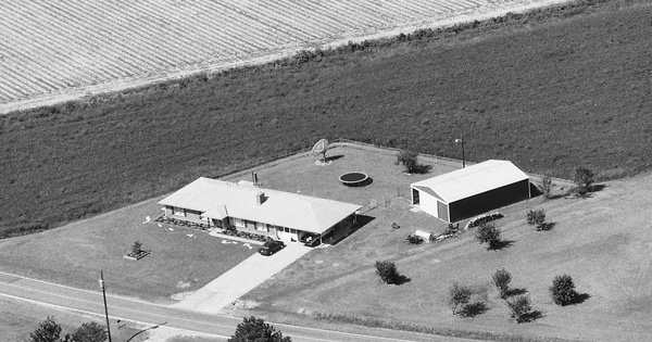 Vintage Aerial photo from 1994 in Wilson County, NC