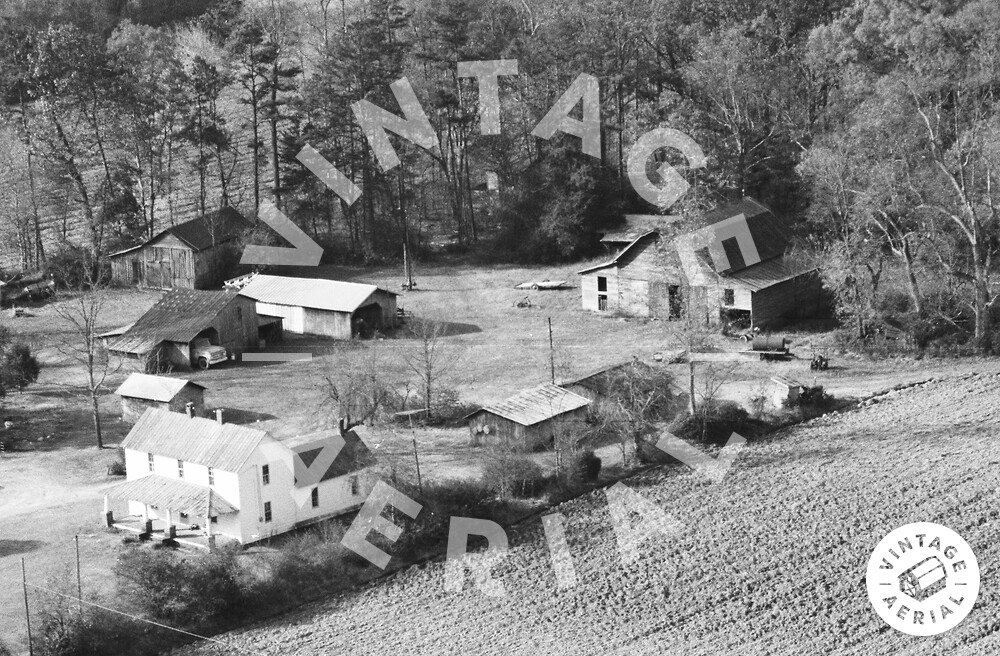 Vintage Aerial North Carolina Yadkin County 1984 73RYD27