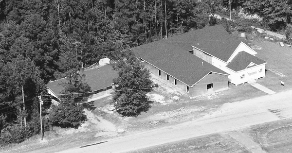 Vintage Aerial photo from 1987 in Choctaw County, MS