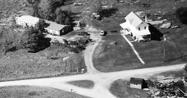 Vintage Aerial photo from 1993 in Luzerne County, PA