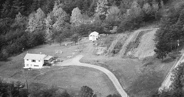 Vintage Aerial photo from 1978 in Huntingdon County, PA